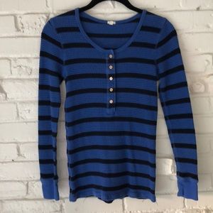 J. Crew Waffle Thermal Knit